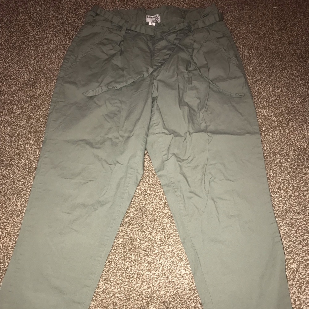 Olive green Capri pants